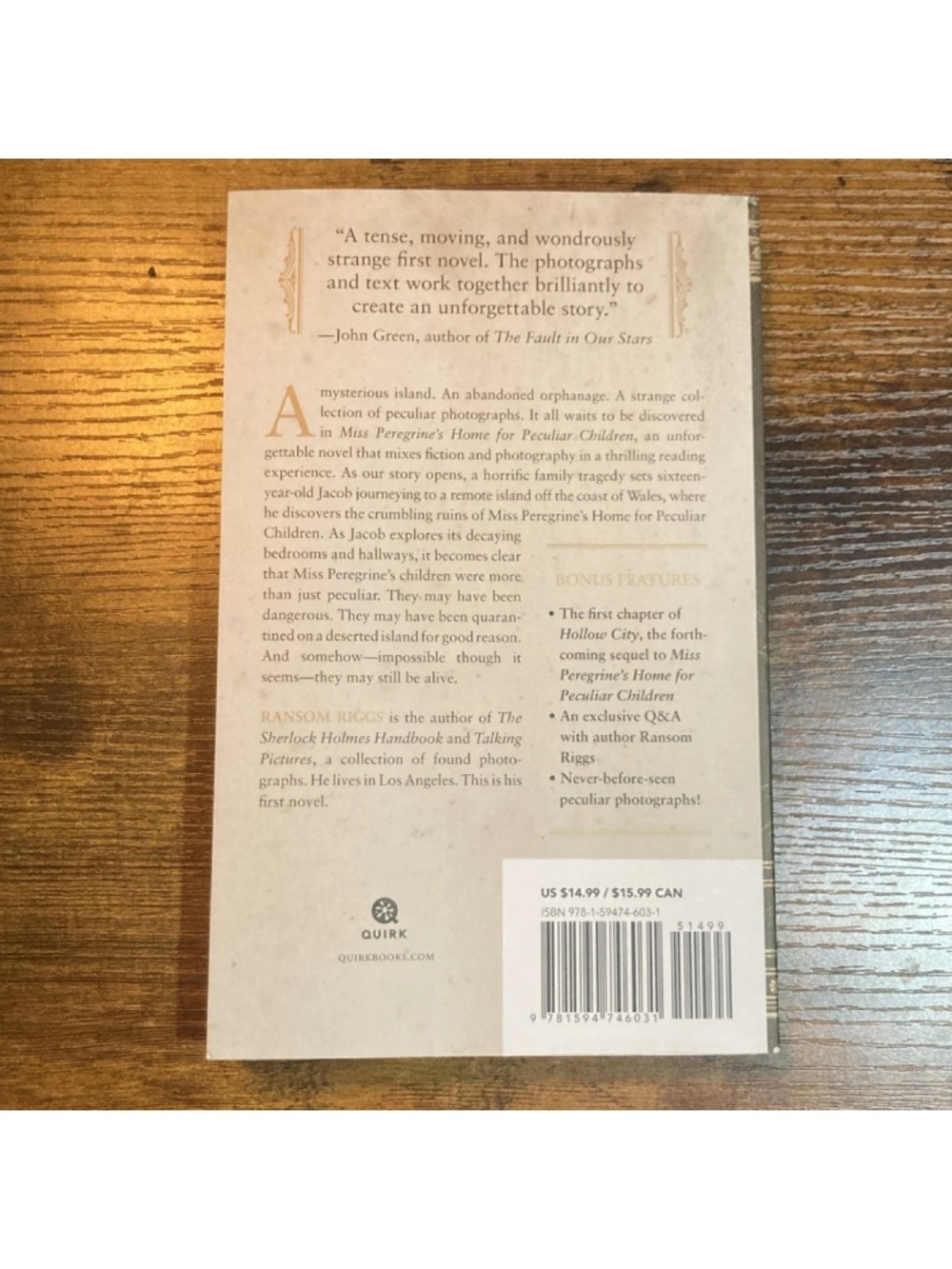 Miss Peregrine's Peculiar Children Boxed Set by Ransom Riggs - Paperback - Picture 7 of 11